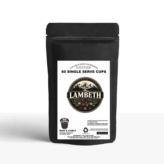 60 Pack Single Serve Coffee Capsules